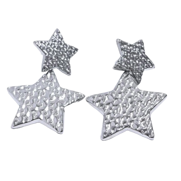 Aretes Begoña Plateado