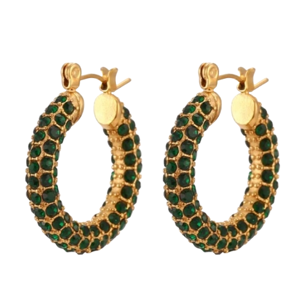 Argollas Berenice Verde
