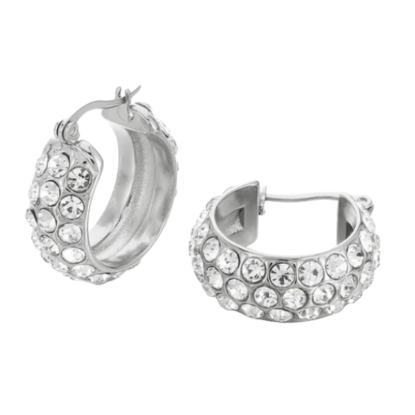 Argollas Emma Plateado