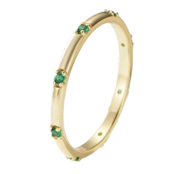 Anillo Daria Verde