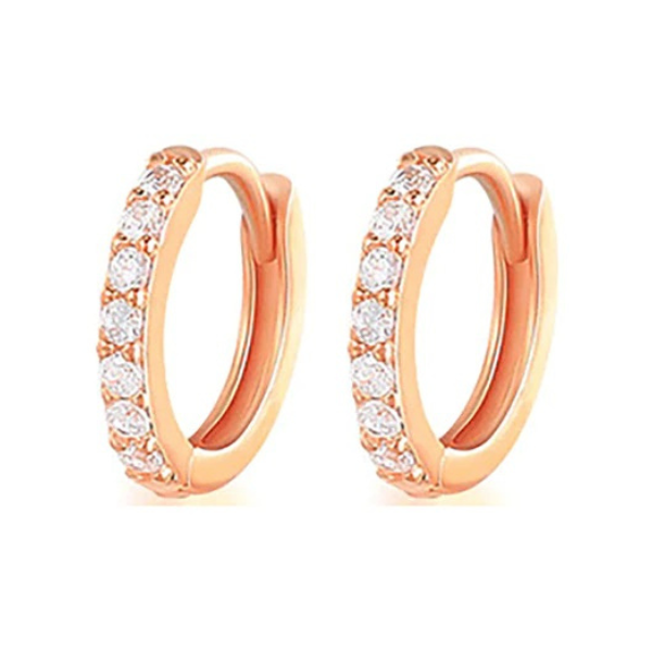 Argollas Sammy Rosegold Mini