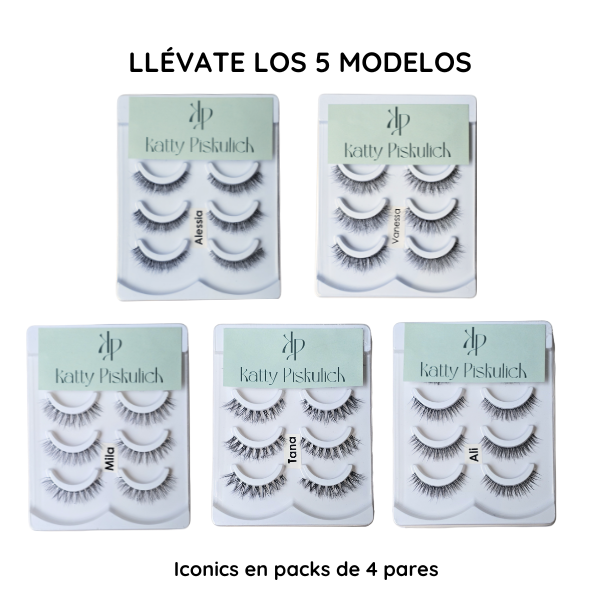 COMBO 5 Packs de Iconics (4 Pares)